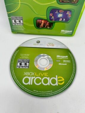 Microsoft Xbox 360 Live Arcade Video Game